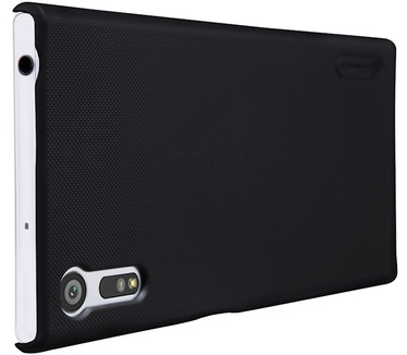 Nillkin Frosted Shield Hard Case voor Sony Xperia XZ - Zwart Zwart