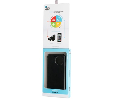 BeHello iPhone 6 / 6S Book Case Black