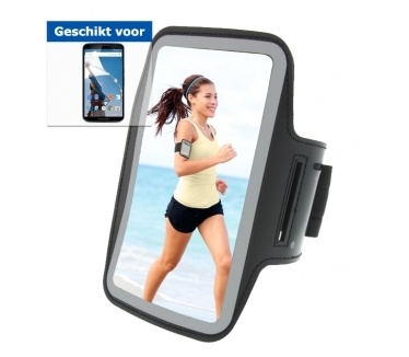 qMust Sport armband Motorola Nexus 6 (Black)