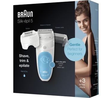 Braun Braun Silk-épil 5-605 Epilator Voor Zachte Ontharing