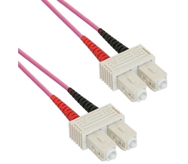 Eeconn Glasvezel Patchkabel, 50/125 (OM4), SC - SC, Duplex, 3m