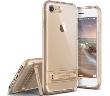 VRS Design Crystal Bumper Apple iPhone 7 Case - Shine Gold