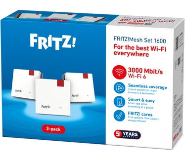AVM FRITZMESH SET 1600 3-PACK EDITION INTERNATIONAL