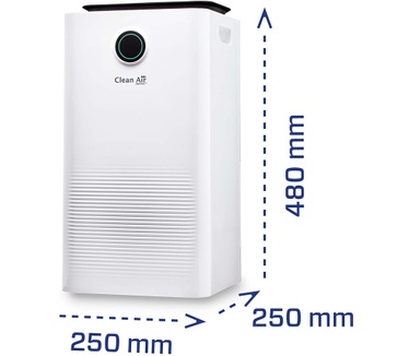 Clean Air Optima Clean Air Optima - Luchtontvochtiger en luchtreiniger CA-704 - ruimtes tot 40m² / 100m³