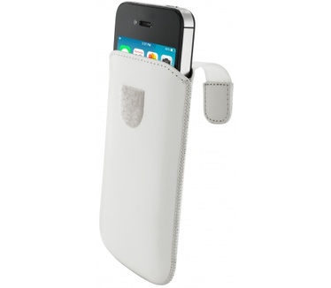 Mobiparts Premium Pouch Size L White