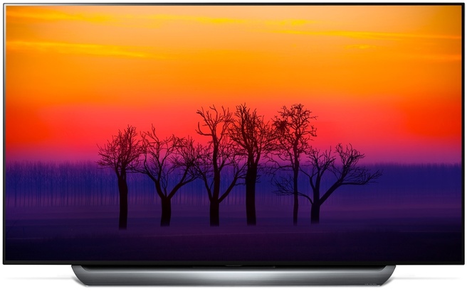 LG OLED77C8V Zwart