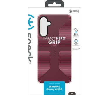Speck Impact Hero Grip Samsung Galaxy A15 5G Red