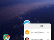 Screenshot Android O-bèta