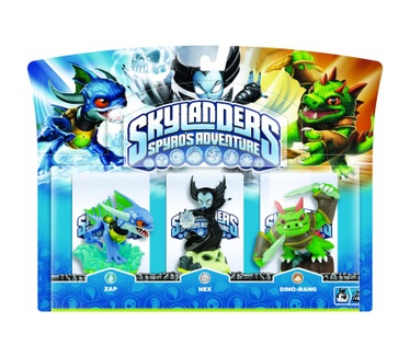 Activision Skylanders Spyro's Adventure (Triple Character Pack Zap, Hex, Dino Rang)