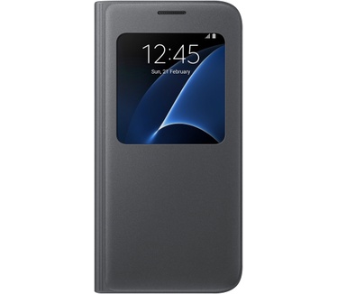Samsung Galaxy S7 S-View Cover (Galaxy S7) Zwart