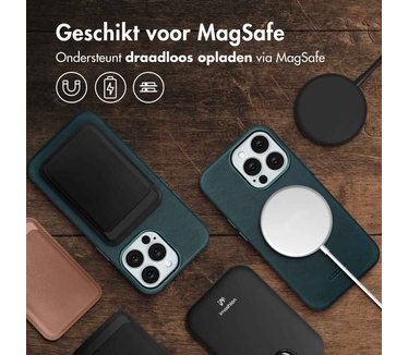 Accezz Vintage Leather Magsafe Backcover