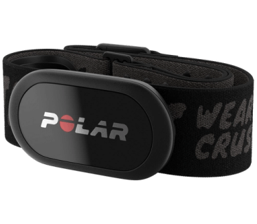 Polar H10 met Tekst M-XXL Zwart (Zwart)