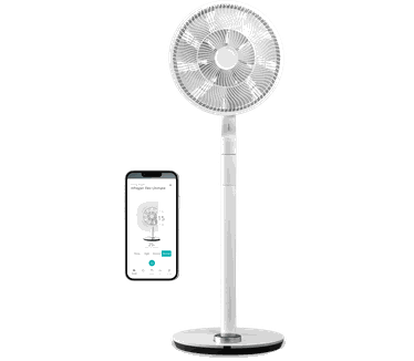 Duux Whisper Flex Ultimate - Smart Statiefventilator & Tafelventilator - 30 Snelheden