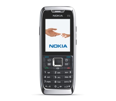 Nokia E51 Zilver