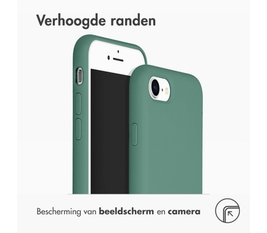 Accezz Liquid Silicone Backcover iPhone SE (2022 / 2020) / 8 / 7