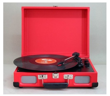 Soundmaster PL580RO Koffermodel platenspeler