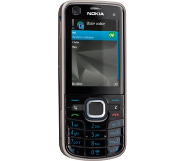 Nokia 6220 classic Zwart