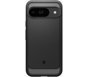 Spigen Rugged Armor TPU Back Cover Google Pixel 9/9 Pro (Pixel 9 / 9 Pro) Zwart