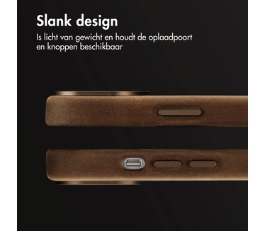 Accezz Vintage Leather Magsafe Backcover