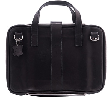 R-Go Tools R-Go Viva Laptoptas, full grain leather, zwart Bruin
