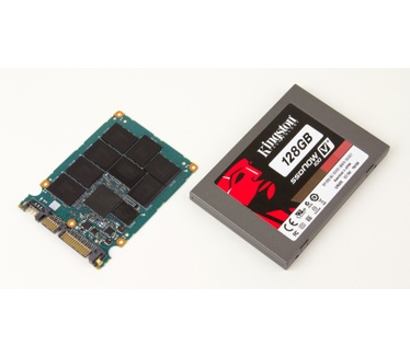 Kingston SSDNow V+100 128GB behuizing en pcb