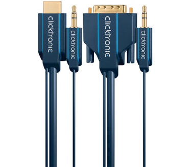 Wentronic HDMI/DVI + 3.5 mm
