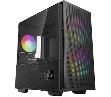 DeepCool CH360 DIGITAL, Zwart