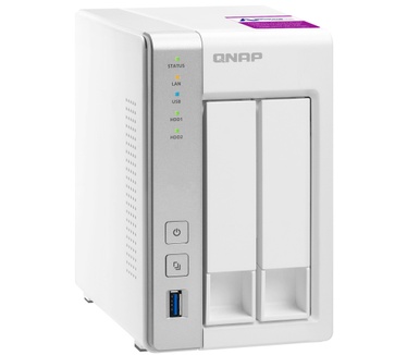 QNAP QNAP 231p2 1 GB Powerful and Affordable 4 Bay Network 4TB WD Red