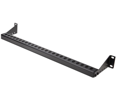 Startech.com 1U Rackmonteerbare Kabelorganizer met Verstelbare Diepte, Kabelhouder voor 19" Racks/Serverkasten, Horizontale Kabelgeleider voor Patch Panelen/Switches/PDUs