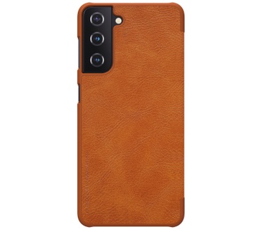 Nillkin Qin PU Leather Book Case Samsung Galaxy S21 Plus - Bruin Bruin