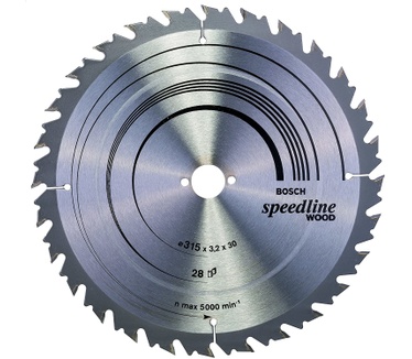 Bosch Speedline Wood cirkelzaagbladen