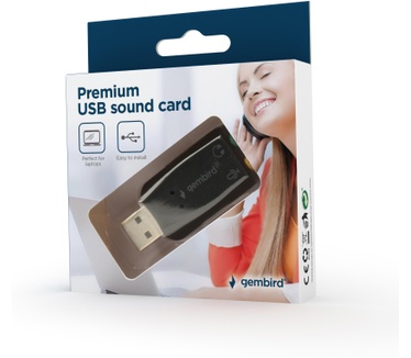 Gembird SC-USB2.0-01 Zwart