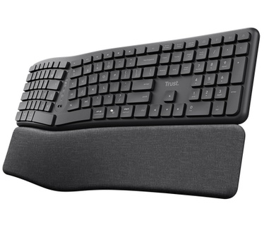 Trust Keyra Draadloos ergonomisch toetsenbord voor meerdere apparaten