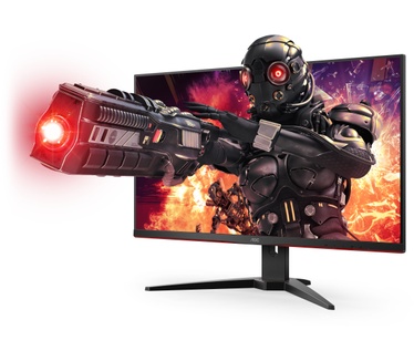 AOC U28G2AE/BK Zwart
