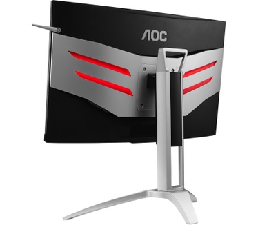 AOC AG272FCX Zilver, Zwart