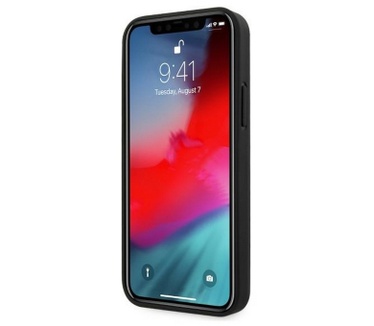 BMW Perforated Sides Back Case - iPhone 12/12 Pro (6.1") - Zwart Zwart