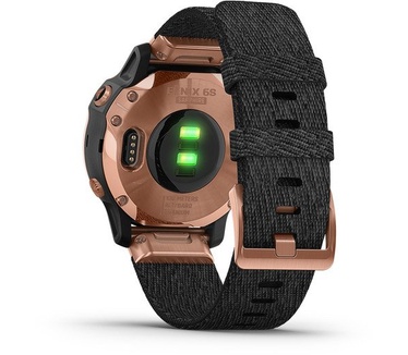 Garmin fēnix 6S Sapphire Rosé Goud (Zwart)