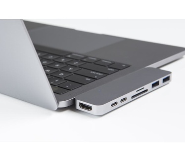 Hyperdrive Thunderbolt 3 USB-C Hub for 2016 MacBook Pro (Grijs)