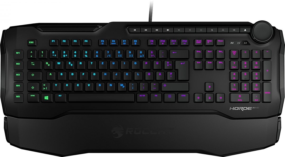 Roccat Horde Aimo Qwerty Us Zwart Kenmerken Tweakers