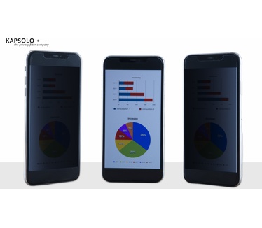KAPSOLO 4-Way Adhesive Privacy Screen / Privacy Filter for Xperia X