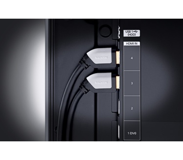 Oehlbach Shape Magic High Speed HDMI-kabel met ethernet Zwart