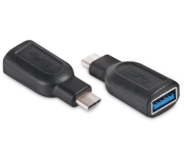 Club 3D USB 3.1 Type-C to USB 3.0 Type A Adapter Zwart