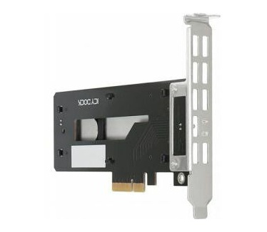 Icy Dock MB987M2P-1B Interfaceadapter - Zwart, Zilver