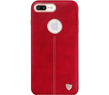 Nillkin Englon Leder BackCover Apple iPhone 7 Plus (5.5") - Rood Rood