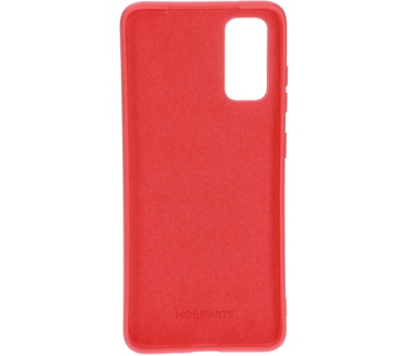 Mobiparts Silicone Cover Samsung Galaxy S20 Scarlet Red