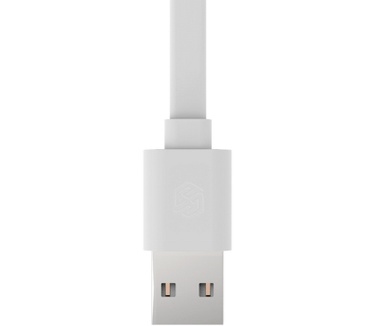 Nillkin Type-C Platte Standaard USB - USB-C Kabel (1.2m) - Wit