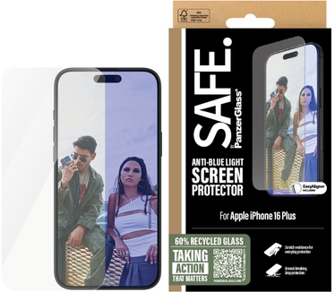 PanzerGlass SAFE by PG EyeCare Scrn iPhon 16 6.7 UWF