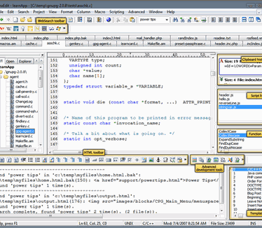 UltraEdit 14.00 'PowerUser' screenshot (481 pix)