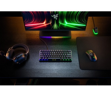 Razer Huntsman Mini (Analog Optical, Qwertz DE) Wit