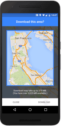 Google Maps download